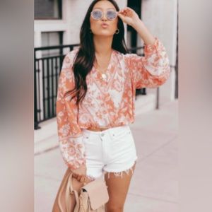 Pink Lily Blouse
